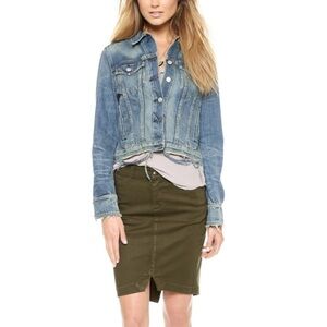 NEW Joe’s Academy Pencil Skirt In Cadence Green 24